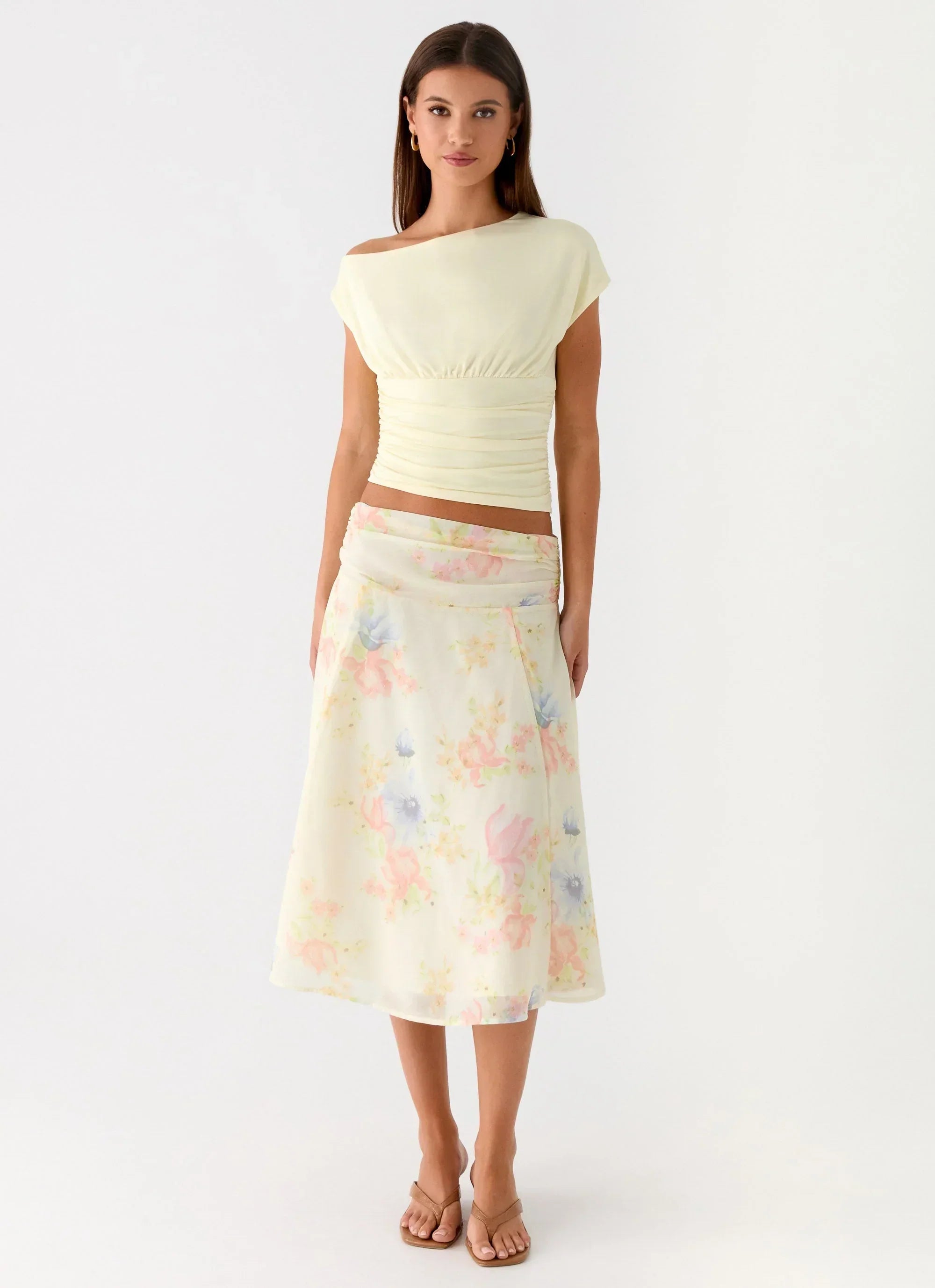 Valley Midi Skirt Spring Meadow
