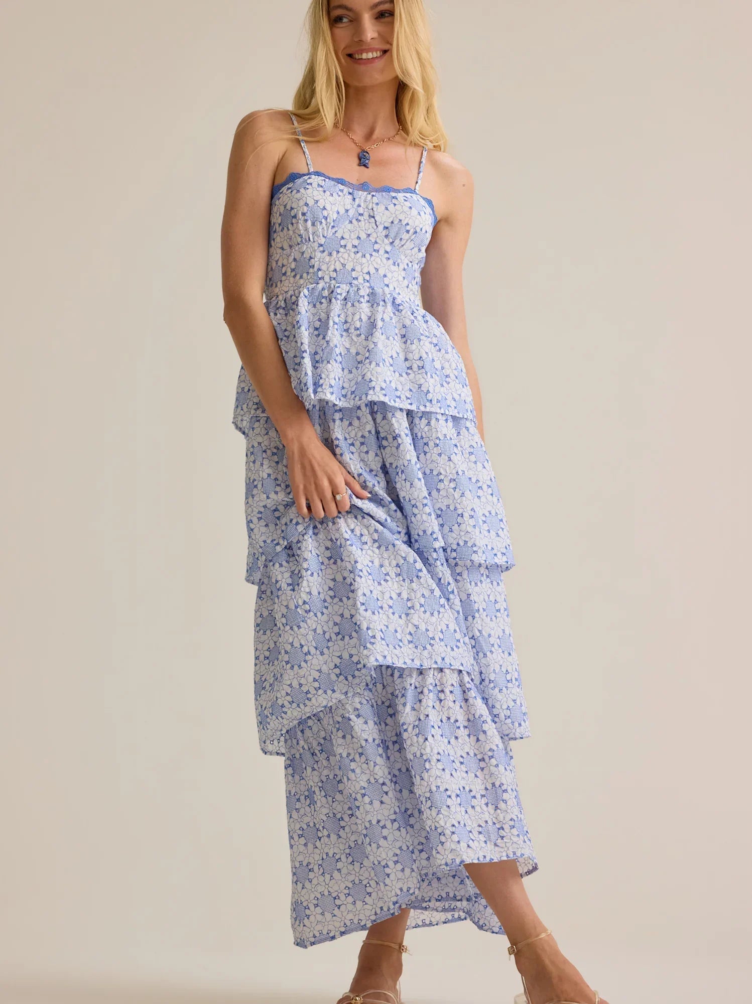 Vivia Tiered Maxi Dress