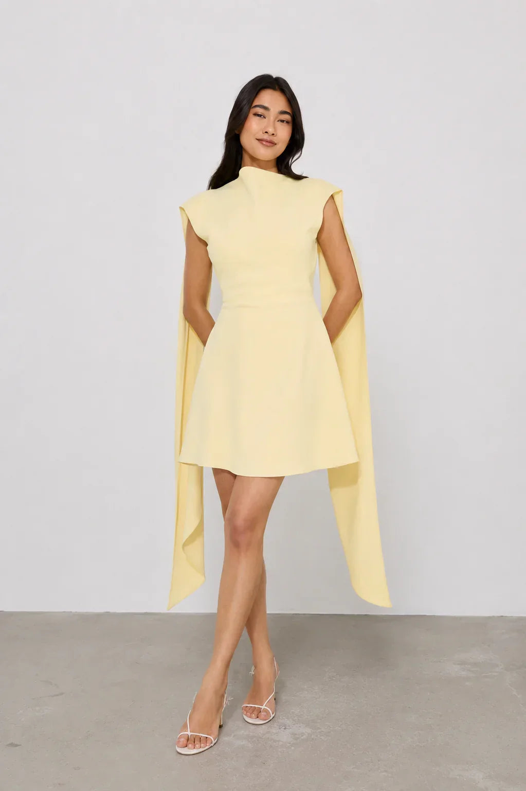 Drape Mini Dress