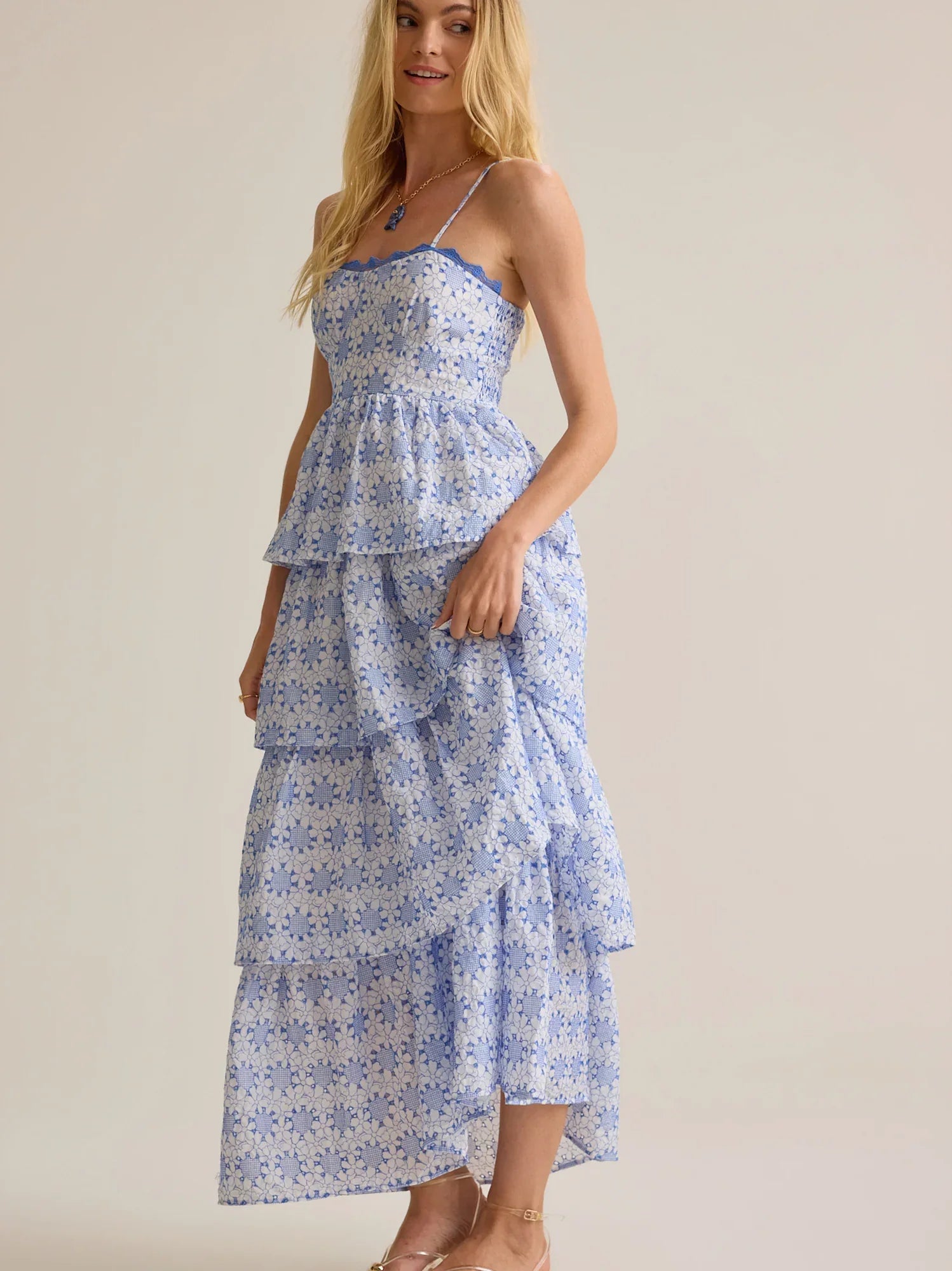 Vivia Tiered Maxi Dress