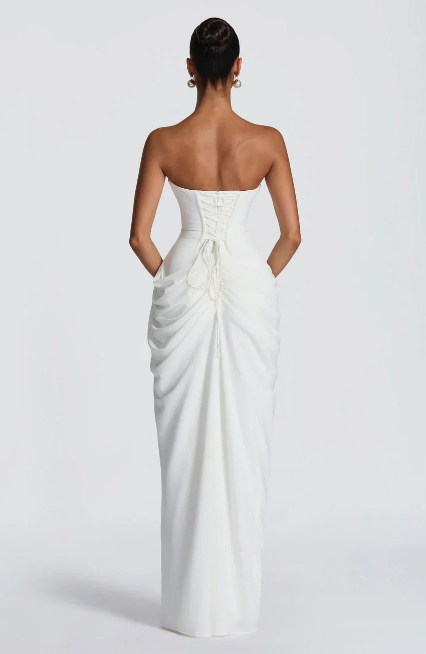 Cyra Maxi Dress - Ivory
