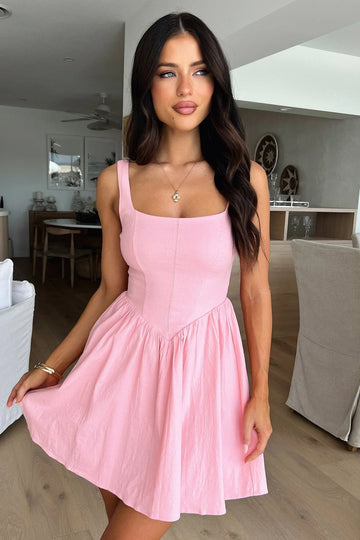 Calvery Dress - Pink