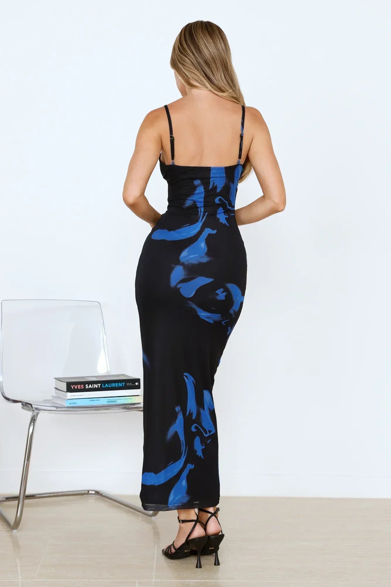 Love Based Mesh Maxi Dress