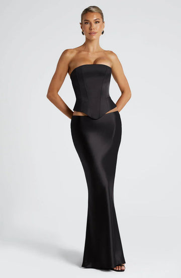 Atlanta Maxi Skirt - Black