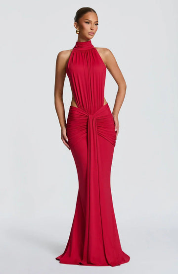 Thekla Maxi Dress - Red