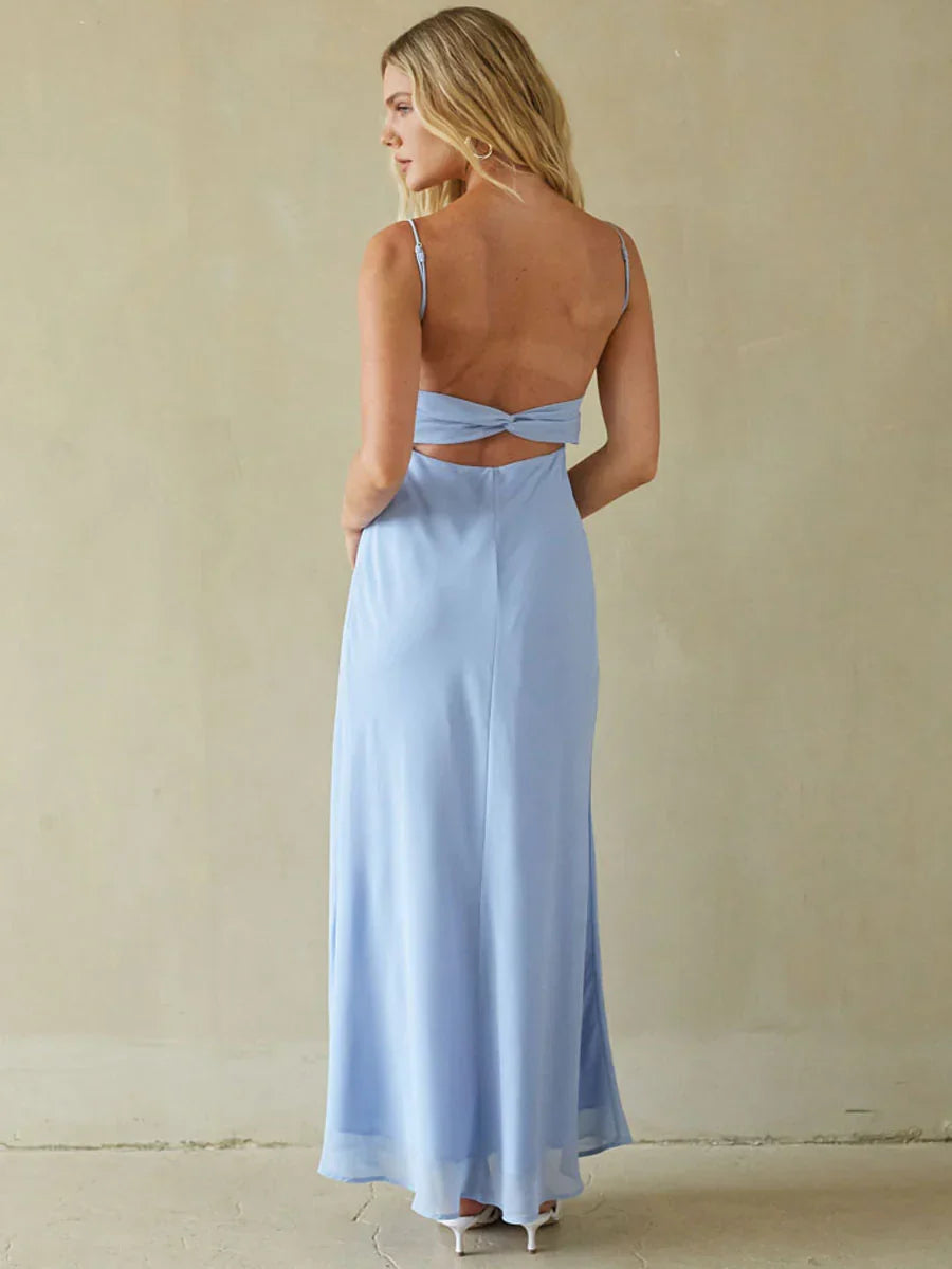 Mckall Chiffon Maxi Dress
