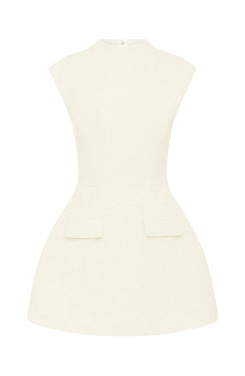 Blake Mini Dress - Ivory