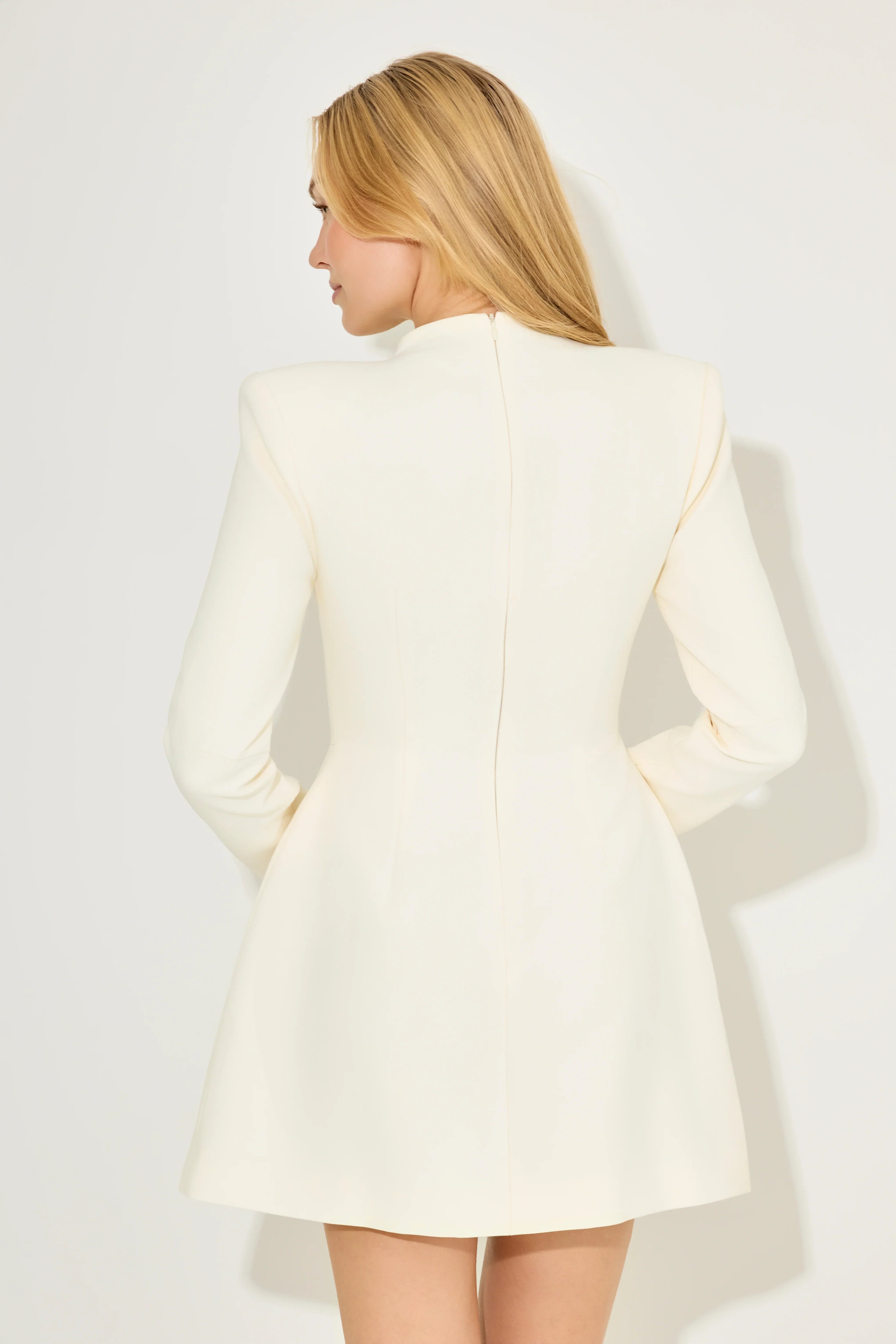 Button Mini Dress