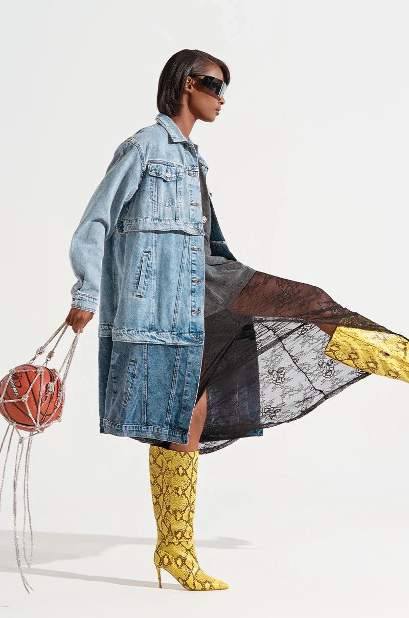 Pull Up Layered Trench