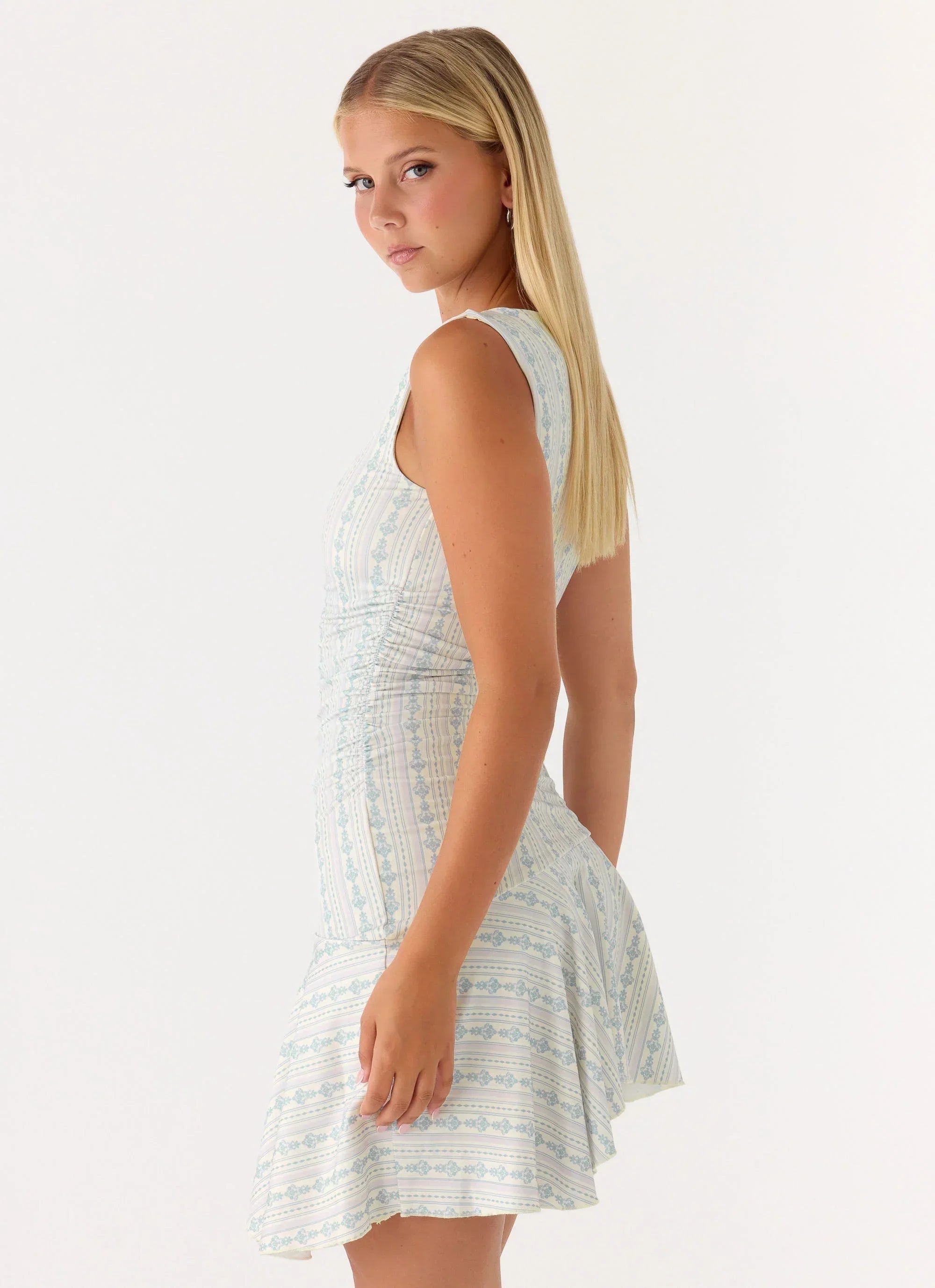 Summer Delight Mini Dress White