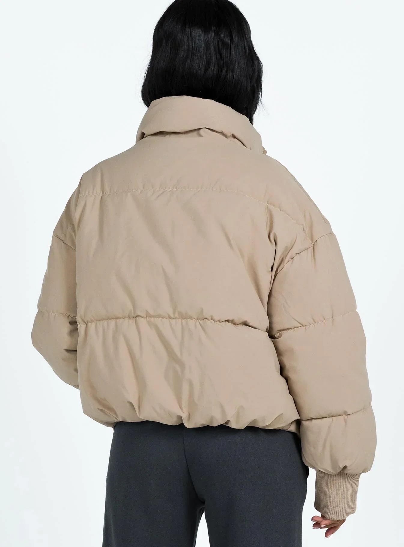 7Th Avenue Puffer Jacket Beige