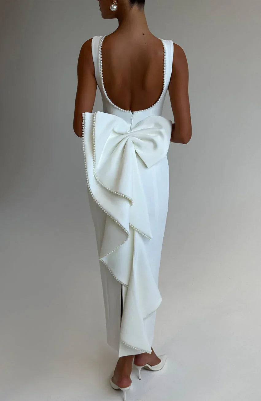 Lana Midaxi Dress - Ivory