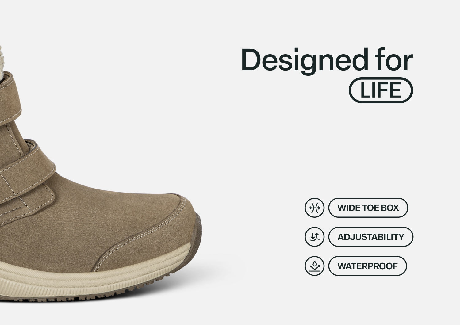 Florence Waterproof - Taupe