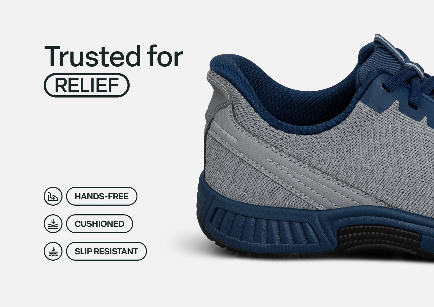 Yari Hands-Free - Gray/Navy