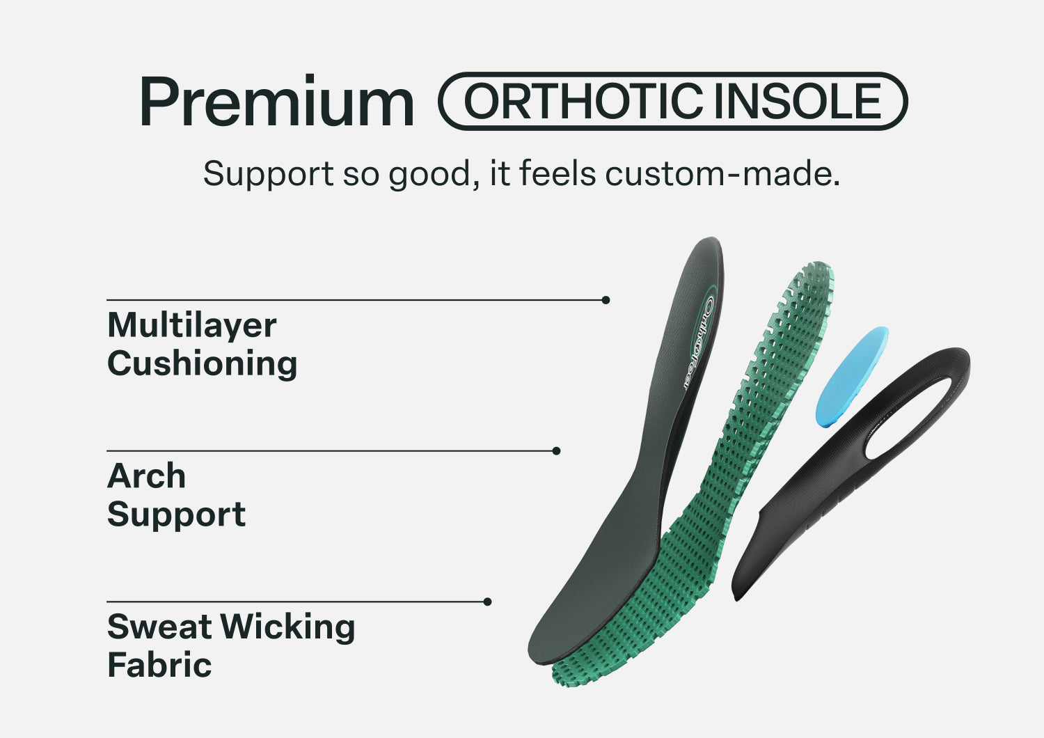 OFG Women's Orthotic Insoles