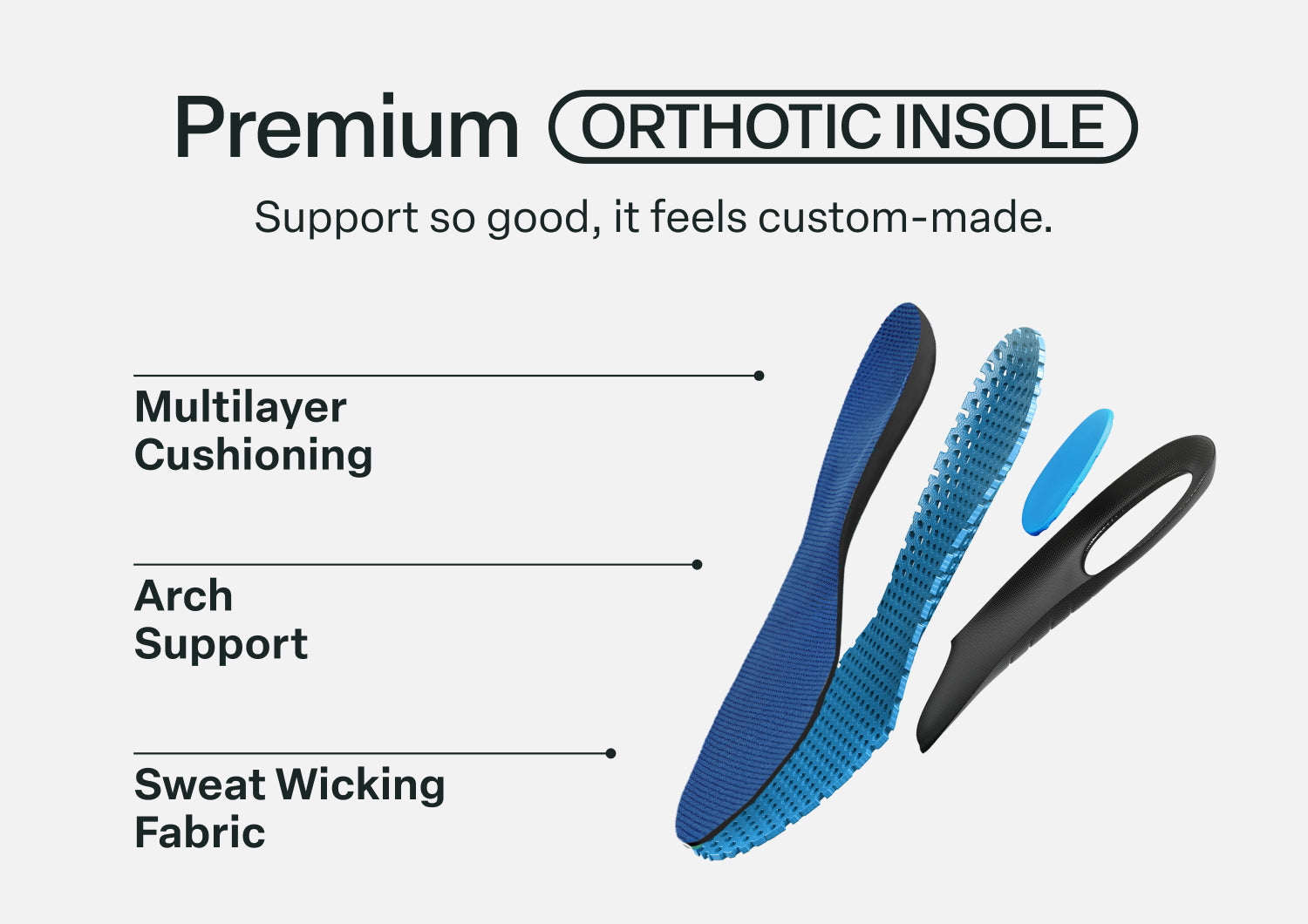 BioSole-Gel Sport Men's Orthotics