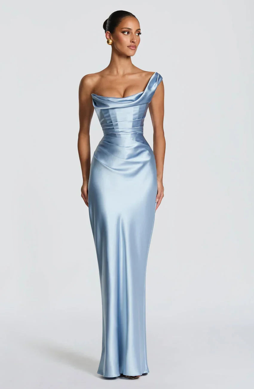 Thalassa Maxi Dress - Glacier Blue