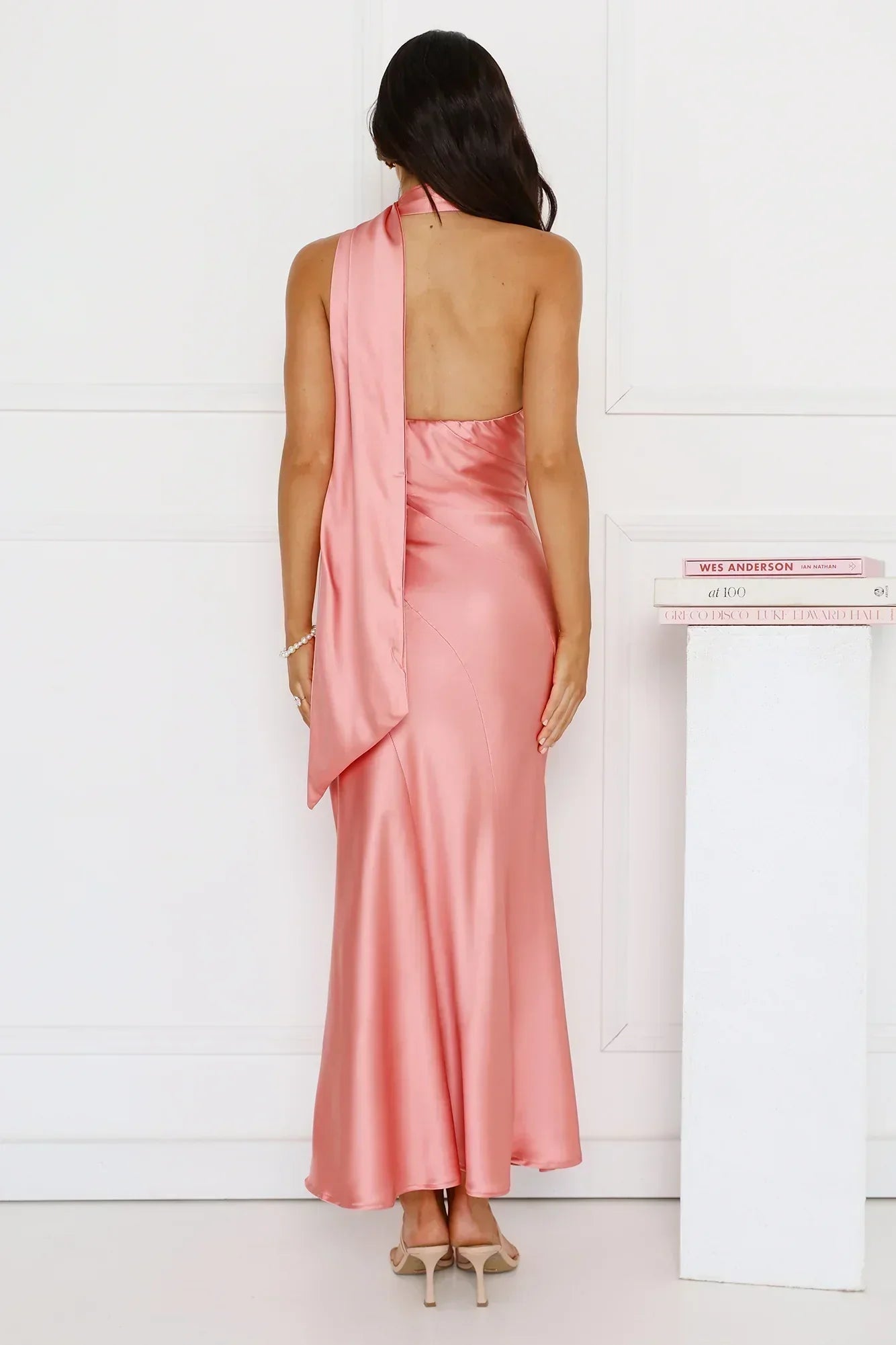 Kissed By Moonlight Satin Maxi Dress