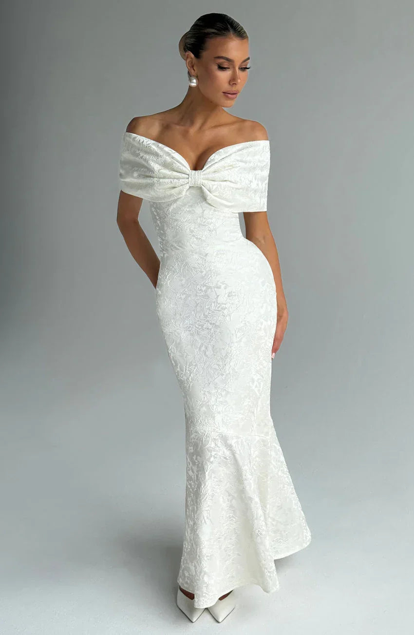 Emberly Maxi Dress - Ivory