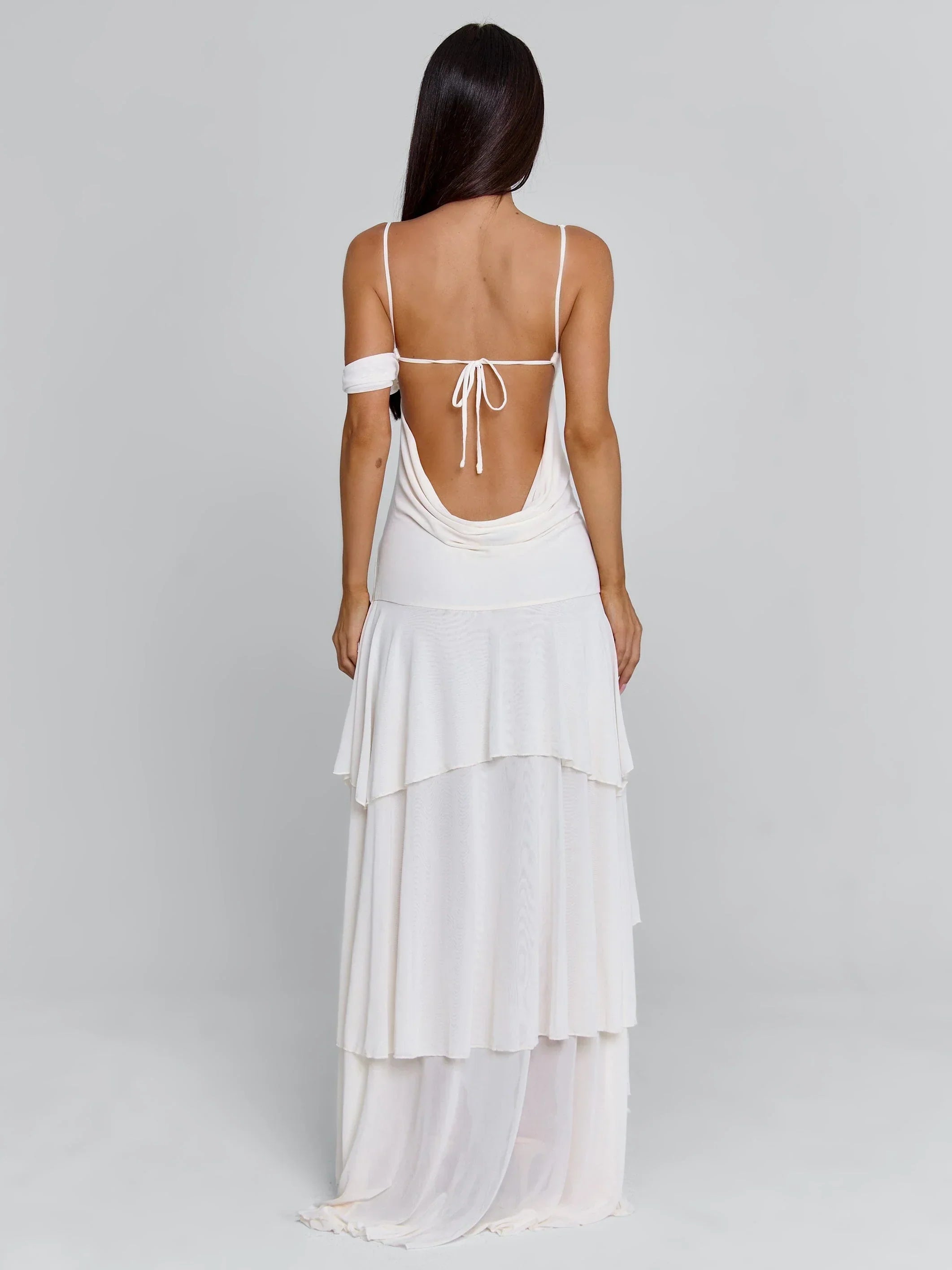 Sinora Ivory Maxi Dress