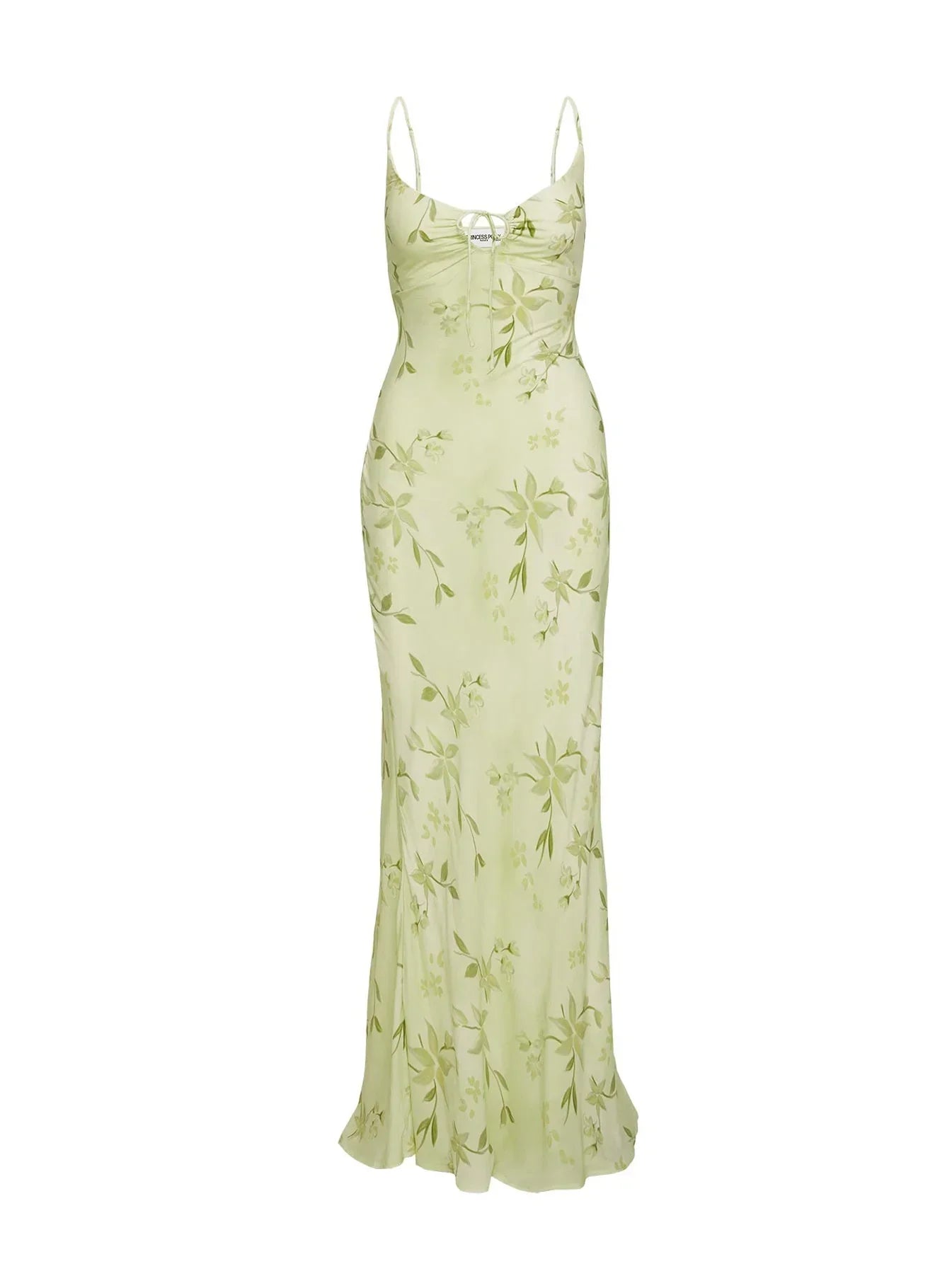 Lauraline Maxi Dress Green / Floral