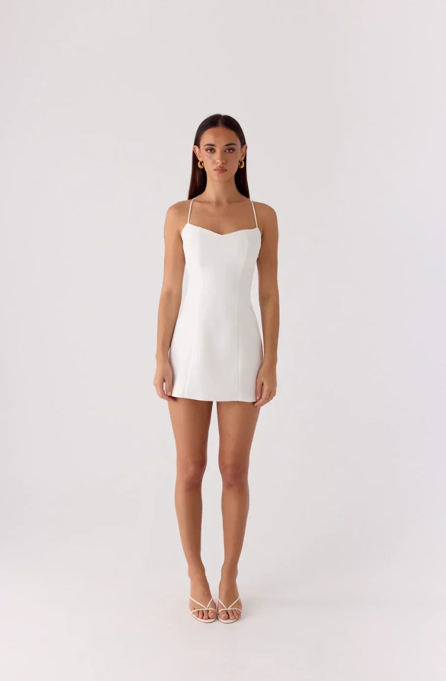 Famous Mini Dress - White